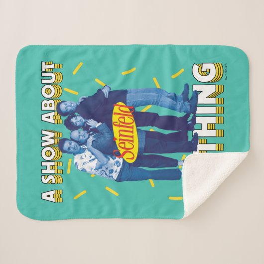 Couverture Sherpa Seinfeld | A Show About Nothing (Devant (Horizontal))