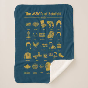 Couverture Sherpa Seinfeld ABC de Seinfeld Infographie