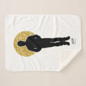 Couverture Sherpa Seinfeld | Jerry Seinfeld Silhouette (Devant (Horizontal))