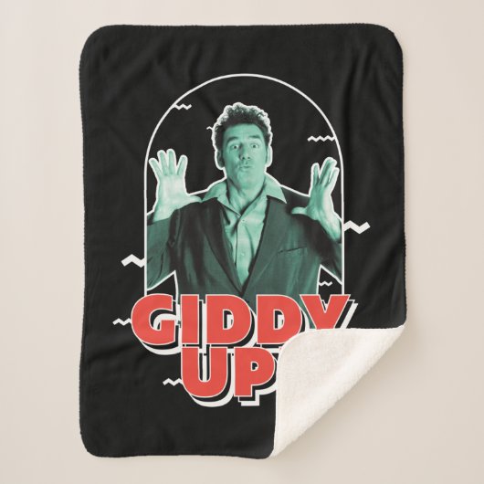 Couverture Sherpa Seinfeld | Kramer - Giddy Up! (Devant)