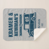 Couverture Sherpa Seinfeld | Kramer & Newman's Recycling Co. (Devant (Horizontal))