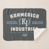 Couverture Sherpa Seinfeld | Kramerica Industries (Devant (Horizontal))