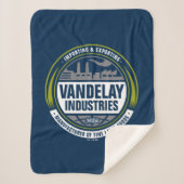 Couverture Sherpa Seinfeld | Logo de Vandelay Industries (Devant)