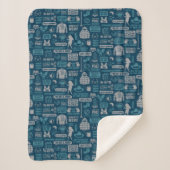 Couverture Sherpa Seinfeld | Motif de mème (Devant)