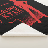 Couverture Sherpa Selina Kyle Catwoman - logo (3/4)