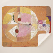 Couverture Sherpa Senecio | Paul Klee | (Devant (Horizontal))