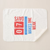 Couverture Sherpa Sept jours sans kickball fait un faible (Devant (Horizontal))