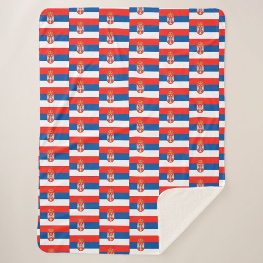 Couverture Sherpa Serbie (Devant)