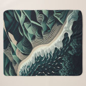 Couverture Sherpa Serene Shores (Devant (Horizontal))