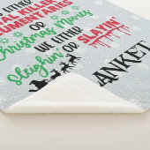 Couverture Sherpa Serial Killer or Christmas Movie? – Funny Cozy  (3/4)