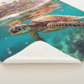Couverture Sherpa Série des tortues marines (3/4)