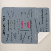 Couverture Sherpa Série Messiah Sherpa Blanket (Devant (Horizontal))