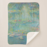 Couverture Sherpa Série Water Lilies par Claude Monet<br><div class="desc">Claude Monet est largement considéré comme le Père de l'impressionnisme - Masters of Art Series</div>