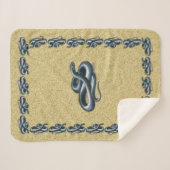 Couverture Sherpa Serpent d'Indigo Est (Devant (Horizontal))