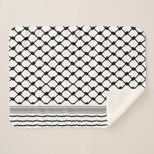 Couverture Sherpa Serviette (Devant (Horizontal))