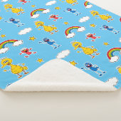 Couverture Sherpa Sesame Pals Rainbow Doodley Motif (3/4)