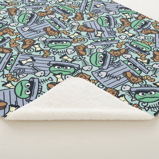Couverture Sherpa Sésame Sésame | Oscar le Motif de groupe (3/4)