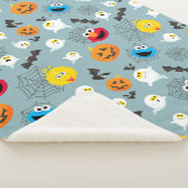 Couverture Sherpa Sesame Street Cute Motif Halloween (3/4)