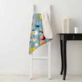Couverture Sherpa Sesame Street Cute Motif Halloween (En situation)