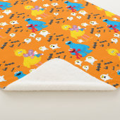 Couverture Sherpa Sesame Street Halloween chauves-souris et fantômes (3/4)