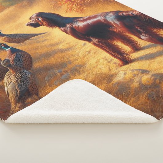 Couverture Sherpa Setter irlandais (3/4)