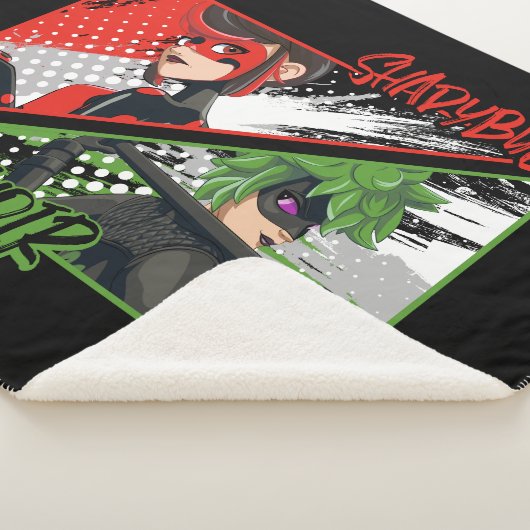 Couverture Sherpa Shadybug et Noir glacé (3/4)