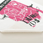 Couverture Sherpa Shaggy and Scooby Doo Meddling Kids Punk Outline (3/4)