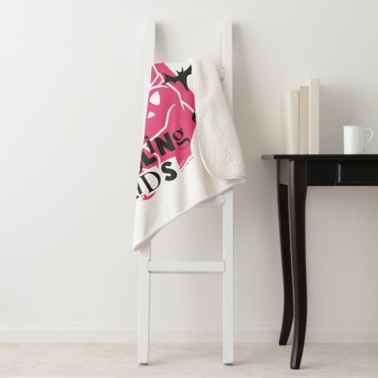 Couverture Sherpa Shaggy and Scooby Doo Meddling Kids Punk Outline (En situation)