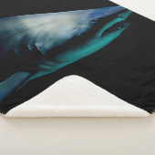COUVERTURE SHERPA SHARK AGAINST BLACK BACKGROUND (3/4)