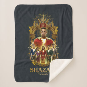 Couverture Sherpa SHAZAM ! Furie des dieux Cadre SHAZAMily