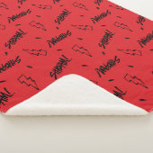 Couverture Sherpa SHAZAM ! Furie des dieux | Motif de gribouillages (3/4)