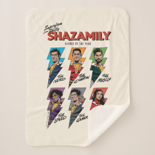 Couverture Sherpa SHAZAM ! Furie des dieux SHAZAMily Boulons comiq