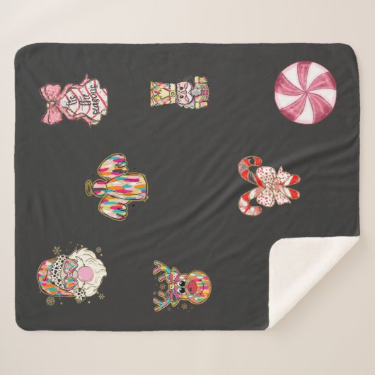 Couverture Sherpa Sherpa Blanket (Devant (Horizontal))