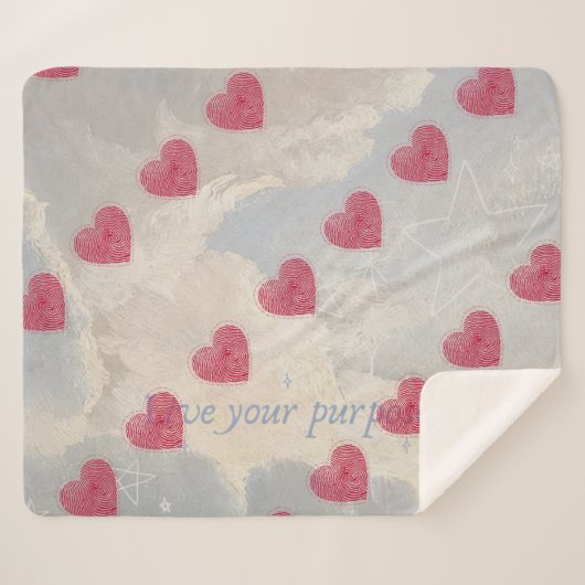 Couverture Sherpa Sherpa Blanket (Devant (Horizontal))