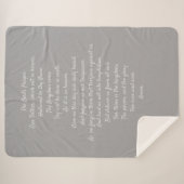 Couverture Sherpa Sherpa Blanket (Devant (Horizontal))