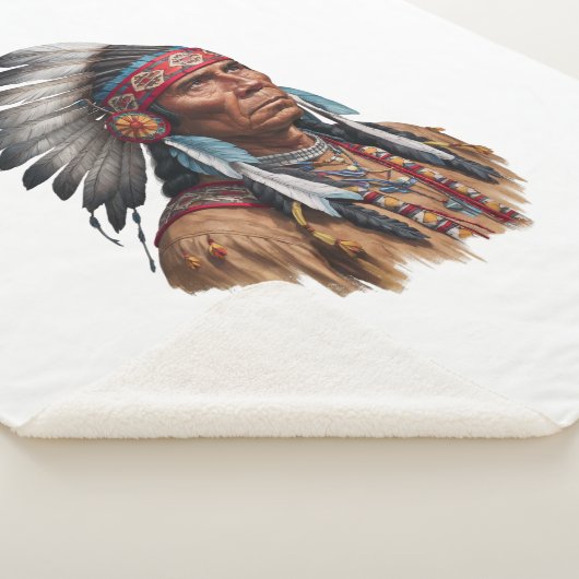 Couverture Sherpa Sherpa Blanket - Amérindiens (3/4)