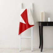 Couverture Sherpa Sherpa Blanket avec le drapeau de San Antonio (En situation)