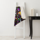 Couverture Sherpa Sherpa Blanket avec Micheals Dragons sur les étoil (En situation)