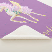 Couverture Sherpa Sherpa Blanket avec une jolie illustration de lico (3/4)