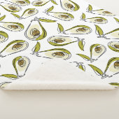 Couverture Sherpa Sherpa Blanket Avocado (3/4)