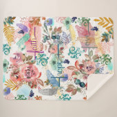 Couverture Sherpa Sherpa Blanket Faith Hope Love (Devant (Horizontal))