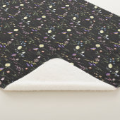 Couverture Sherpa Sherpa Blanket - Floral Pattern (3/4)