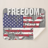 Couverture Sherpa Sherpa Blanket – Freedom Job (Devant (Horizontal))