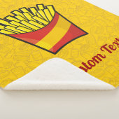 Couverture Sherpa Sherpa Blanket Fries (3/4)