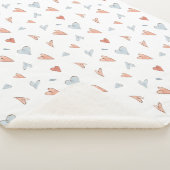 Couverture Sherpa Sherpa Blanket - Hearts Pattern (3/4)