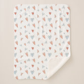 Couverture Sherpa Sherpa Blanket - Hearts Pattern (Devant)