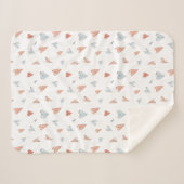 Couverture Sherpa Sherpa Blanket - Hearts Pattern (Devant (Horizontal))