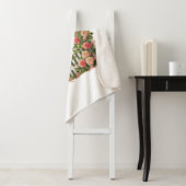 Couverture Sherpa Sherpa Blanket-Hello Spring Floral Sherpa Blanket (En situation)