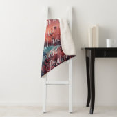 Couverture Sherpa Sherpa Blanket 'Inspirer la Foi' (En situation)