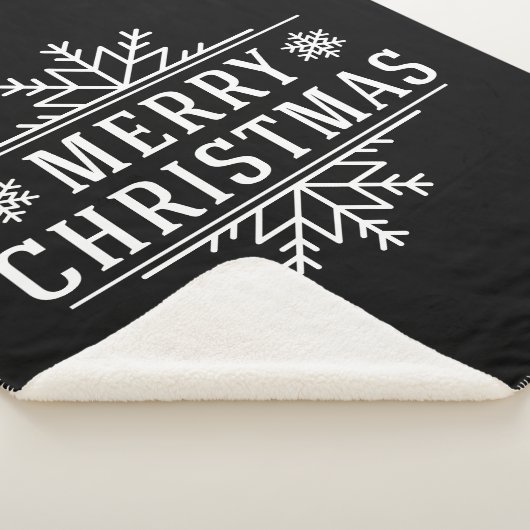 Couverture Sherpa Sherpa Blanket-Joyeux Noël (3/4)
